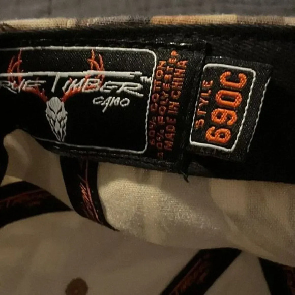 True Timber Camo Adjustable Hunting Hat - Picture 2 of 4